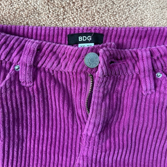 Purple BDG Corduroy Skirt - Picture 3 of 3